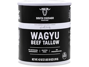 $17.99, Was $29.99, 40% Off! South Chicago Packing Wagyu Beef Tallow, 42 Ounces dealfomo