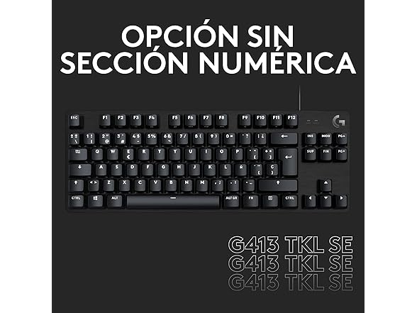 Logitech G413 SE Full-Size Mechanical Gaming Keyboard