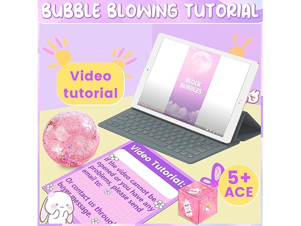 ZiZa Nano Tape Bubble Kit for Kids