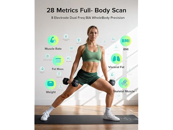 RunStar Smart Scale for Body Weight Full Body