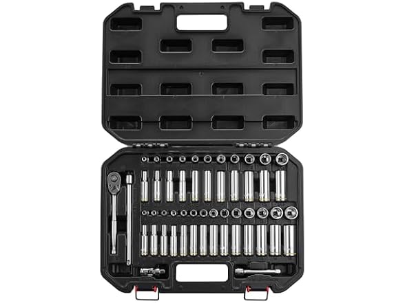 BLACK CANYON 1/4 in Drive Socket Set of 53