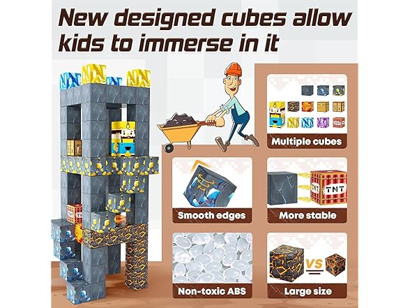 Toylogy Large Magnetic Blocks - Sword