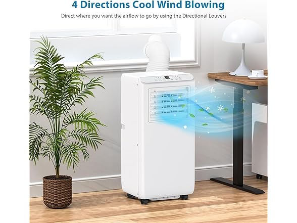 TranquilNest 8,000 BTU Portable 3-in-1 Air Conditioner