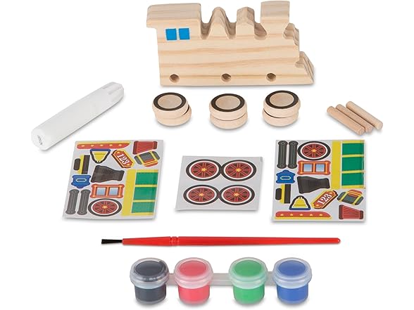 Melissa & Doug Train Wooden Craft Kit