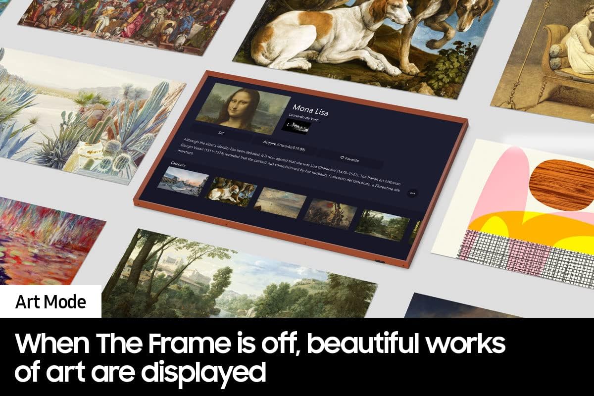 (NEW) Samsung QLED The Frame LS03C Series TV (2023) (Open Box) - Gallery 19