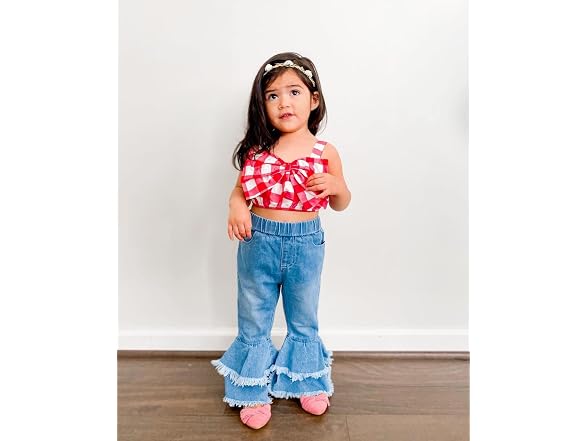 Eadrioss Girls (Toddler) 2pcs Kids Baby Day Pants