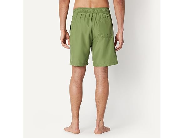 AE Mens 9in QuickDry Swim Trunk (Olive)