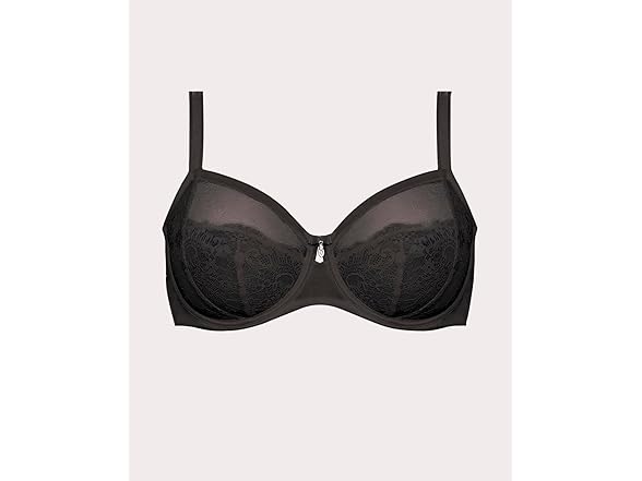 Curvy Couture Women's Bra Black (42C)