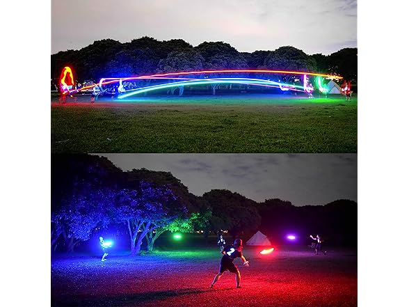 TOSY LED Flying Disc, 175g, Rechargeable