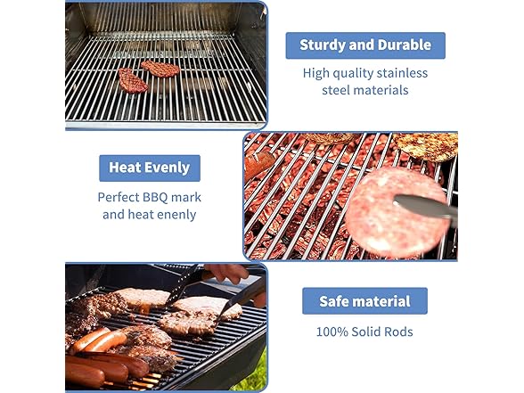 OTAMECE Weber Grill Grates 17.5x10.2