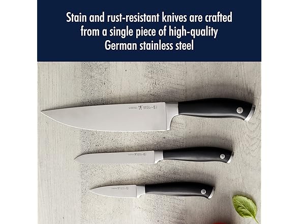 Henckels Forged Elite Razor-Sharp 3-Piece Kitchen Knife Set