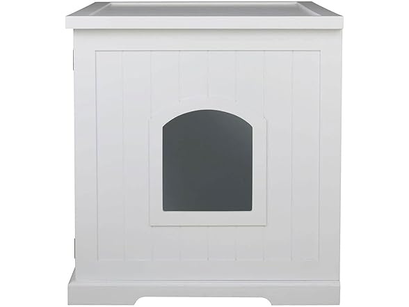 Merry Products Cat Washroom Bench, White