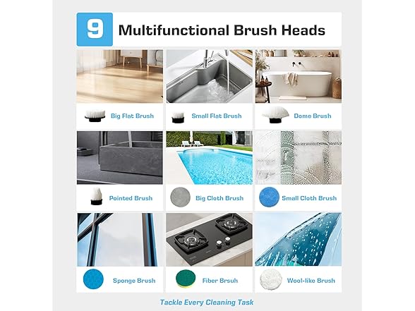 Kingwell Electric Spin Scrubber