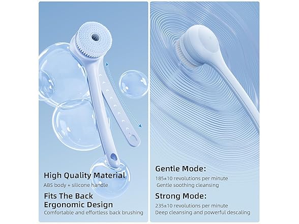 Oh,XIYU. Electric Body Brush Scrubber