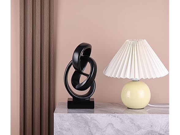 Modern Abstract Knot Sculpture