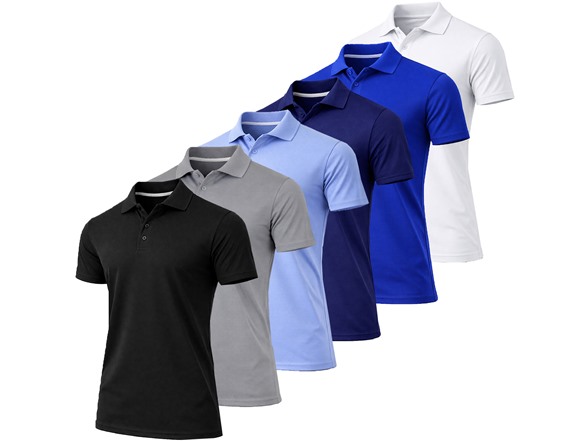 Black - Grey - Light Blue - Navy - Royal - White