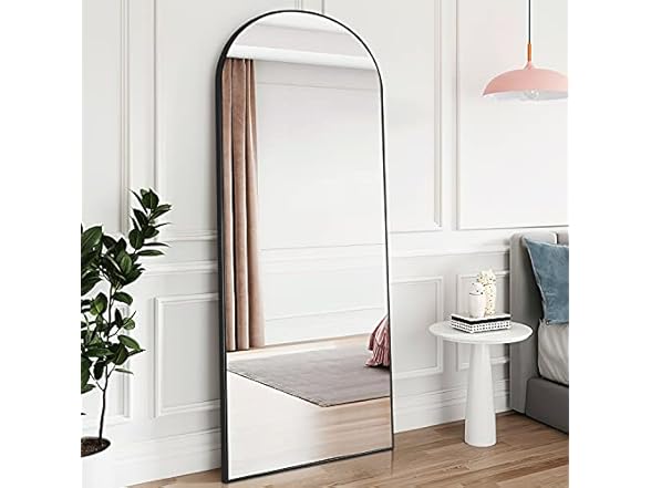 PexFix Full Length Sleek Arched-Top Standing Mirror