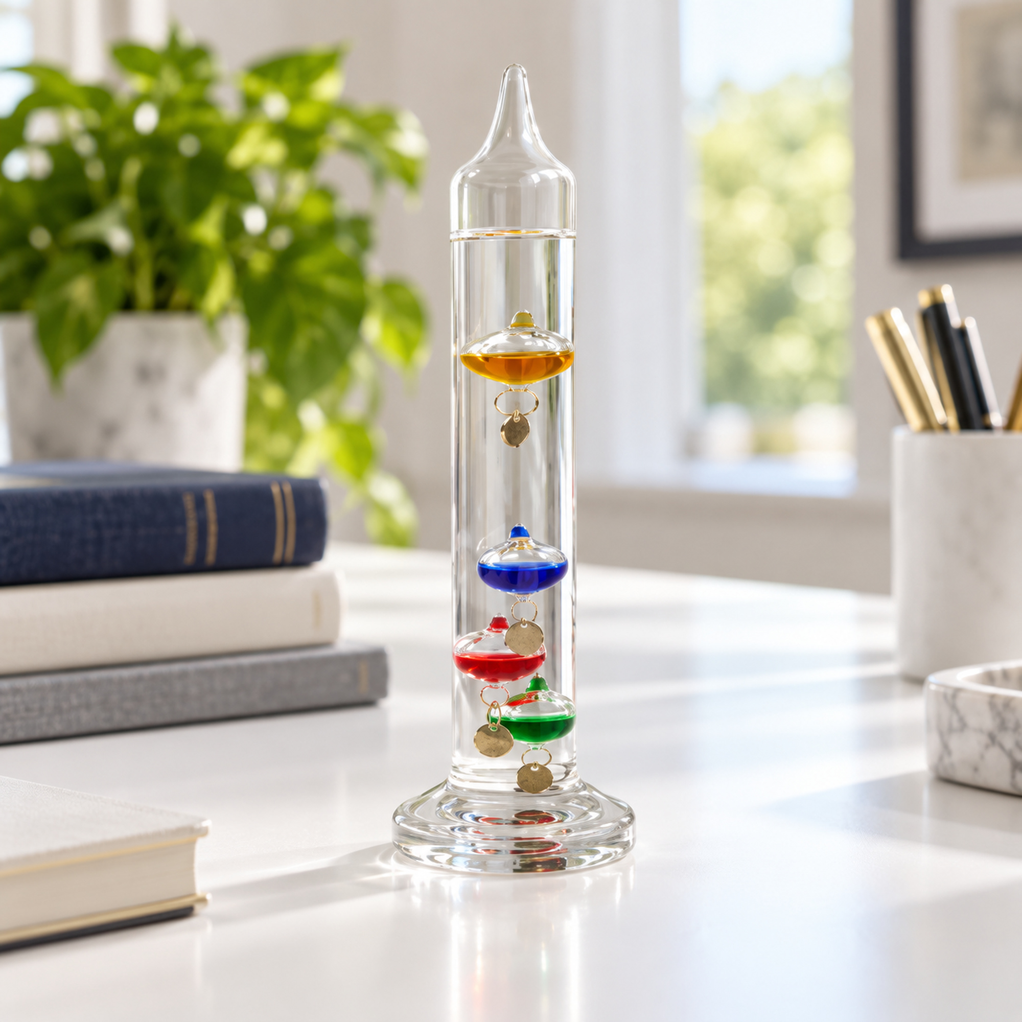 Galileo Thermometer - 4 Ball - Gallery 8