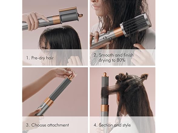 Dyson AIRWRAP Nickel/Copper