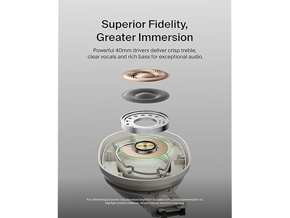 Belkin SoundForm Surround Bluetooth Over-Ear Headphones