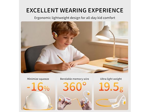 Dr.LOOK AI Kids Bluetooth 85dB IPX4