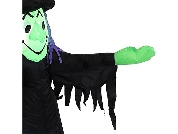 Wendolyn the Wicked Witch Inflatable w/ Lights