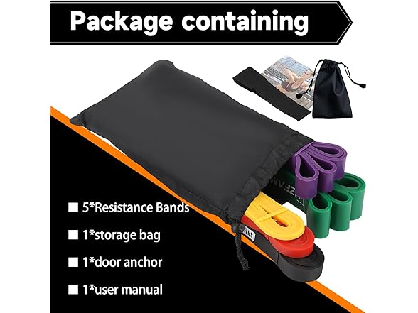 Non Latex Resistance Bands