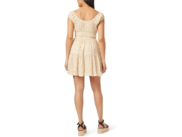 WallFlower Women (XL) Nikki Rayon Challis Dress