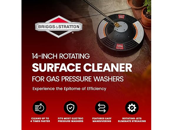Briggs & Stratton 14" Rotating Surface Cleaner