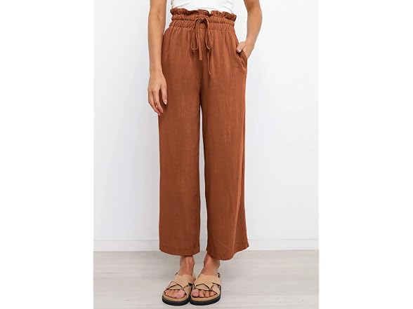 Dokotoo Women (XL) Wide Leg Pants Comfy Tie Pants
