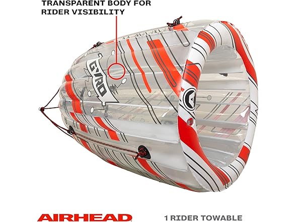 Airhead Gyro 1 Rider Spinning Towable Tube