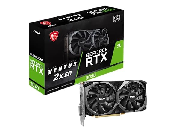 MSI Geforce RTX 3050 Ventus 2X Xs 8G