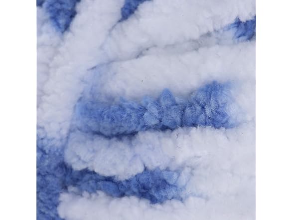 Bernat Baby Blanket Yarn, 3.5 oz, Gauge 6 Little Denim