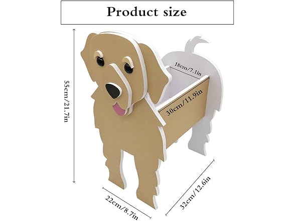 YUEQISM Golden Retriever Decor