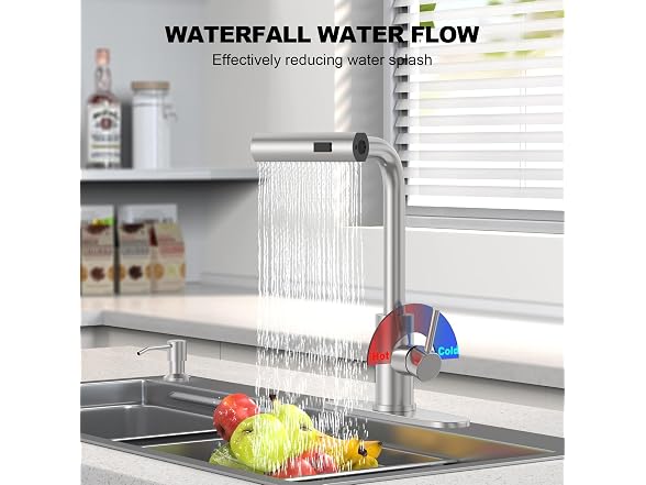 Kitchen Faucets with Pull Down Sprayer