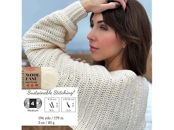 Lion Brand Yarn Lion Brand Yarn Wool-Ease Recycled