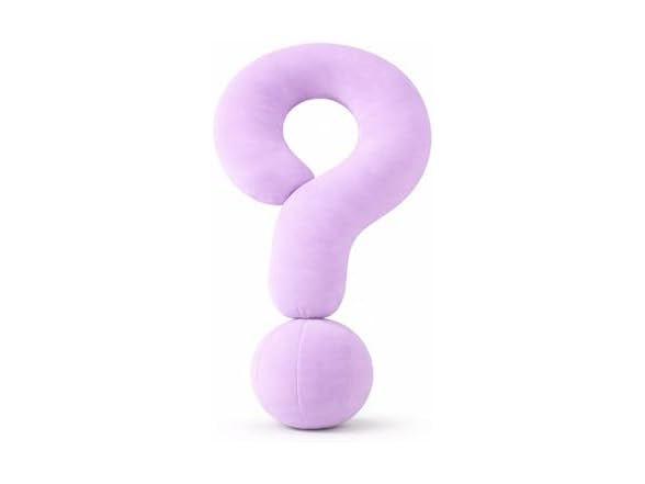 Evolive Question Mark Pillow