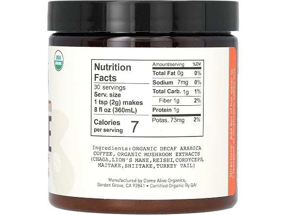 LRLA SUPERFOODS Mushroom Supplement