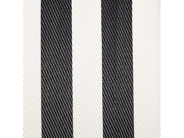 DII Outdoor Rug 4x6Ft, Black & White