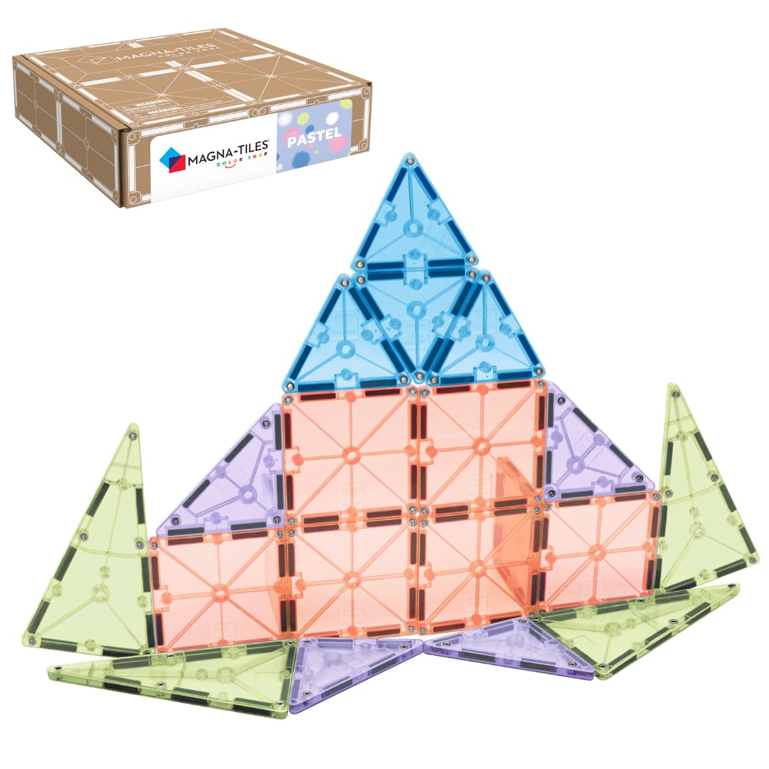 MAGNA-TILES Color Shop 20-Piece Tile Set Pastel - Gallery 8
