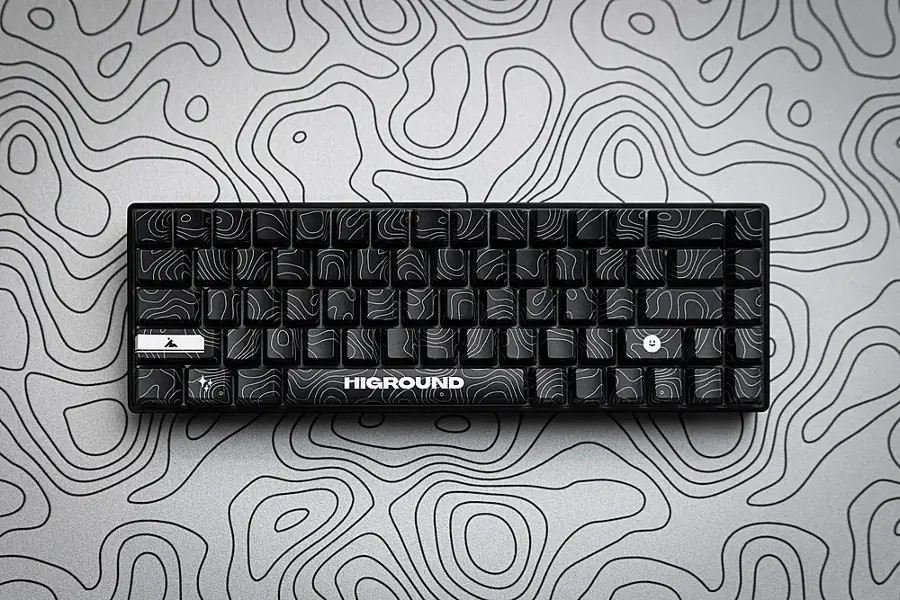 Higround Performance 65 Wired Keyboard Black Ice - Gallery 5