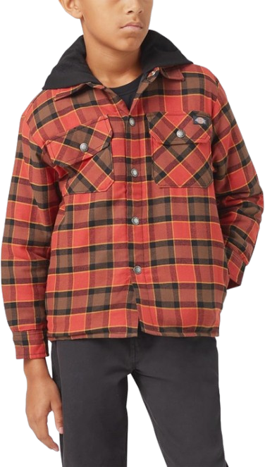 Dickies Men Flannel Shirt Jacket (S&XL) - Gallery 3