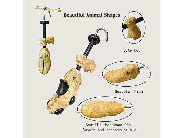 yangjietf Oak Wooden Shoe Trees
