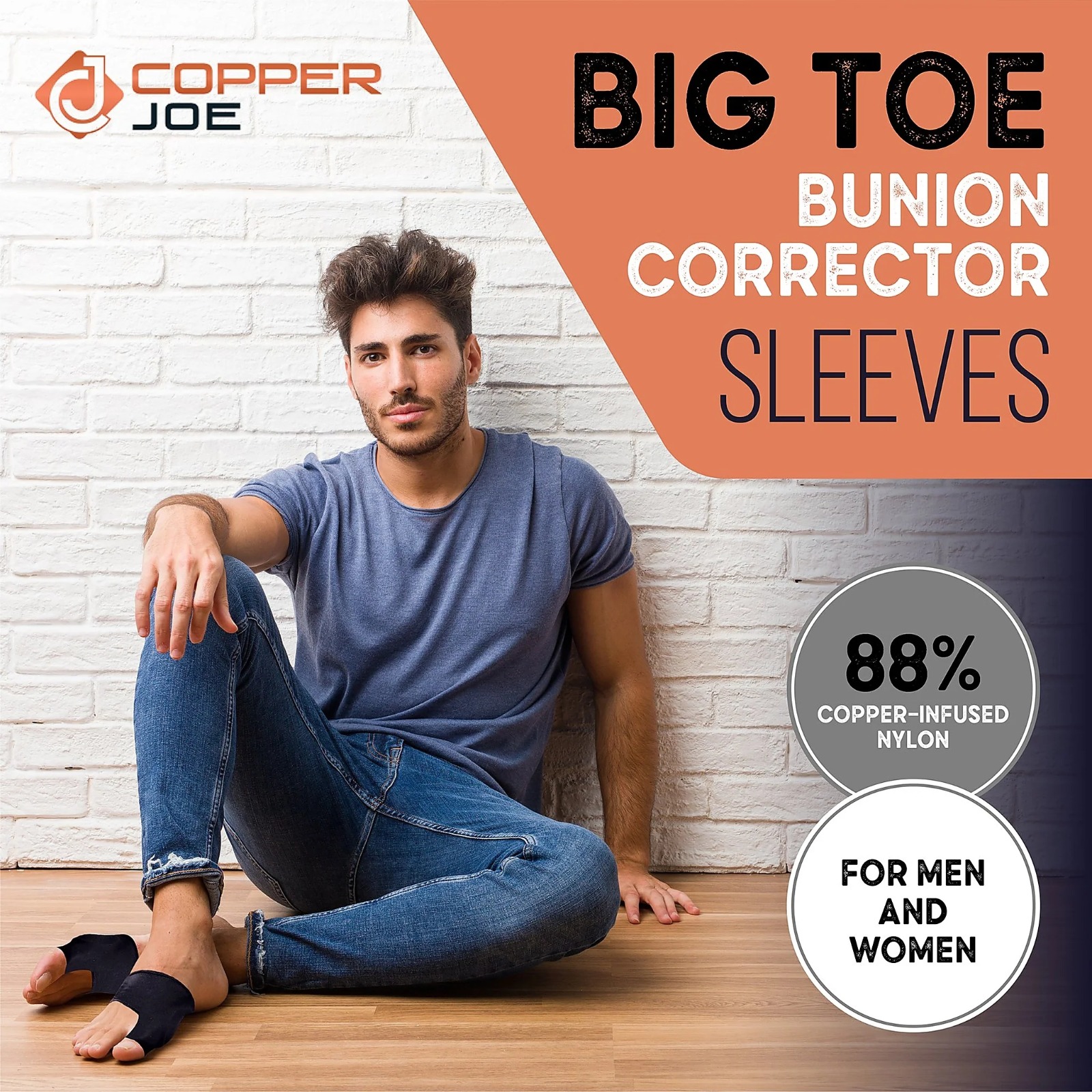 Copper Joe Leg/Foot Compression - 4 Pack - Gallery 7