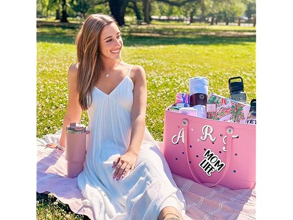 Yonuni Letter Charms for Bogg Bag