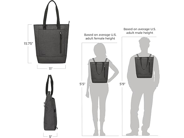 Travelon Anti Theft Urban Convertible Backpack/Tote