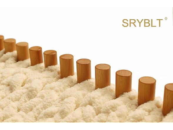 SRYBLT 2Pk DIY Chunky Knit Blanket Loom - Gallery 6
