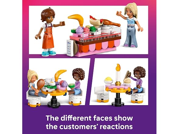 LEGO Friends Restaurant and Cooking School Toy Building Set