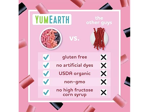 YumEarth Organic Gluten Free Strawberry Licorice