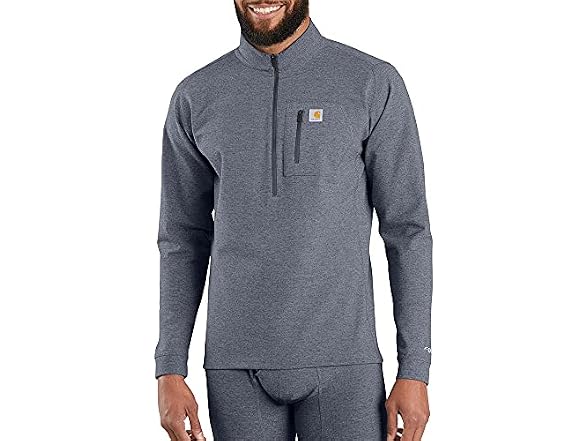 Carhartt Men (L) Mbl111 Force Heavyweight Knit Top